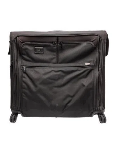 Pre-owned Tumi Canvas Suitcase In Brown