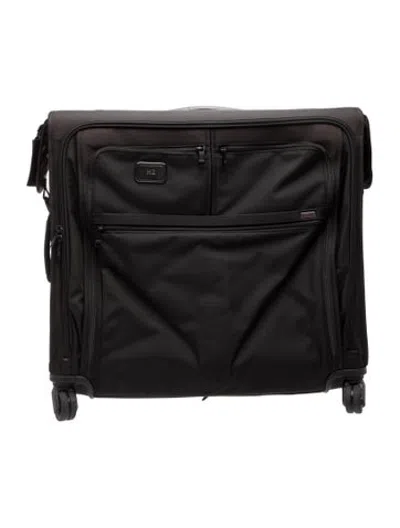Pre-owned Tumi Canvas Suitcase In Brown