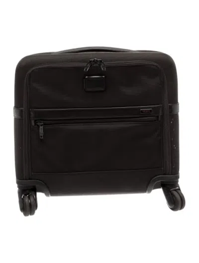 Pre-owned Tumi Canvas Suitcases In Black