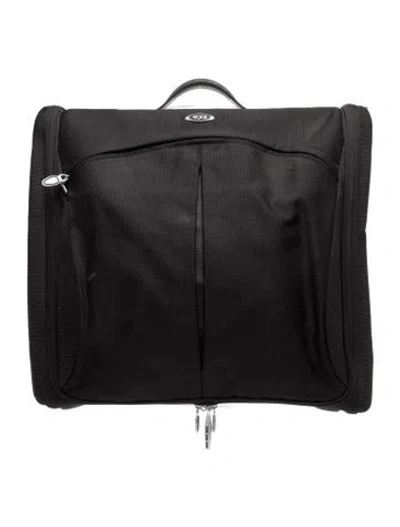 Pre-owned Tumi Canvas Travel Bag In Black