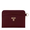 Tumi Card Case In Red