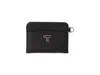 Tumi Belden Leather Card Case In Black