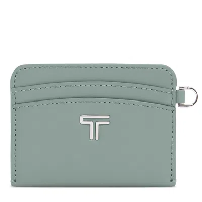 Tumi Card Case In Green