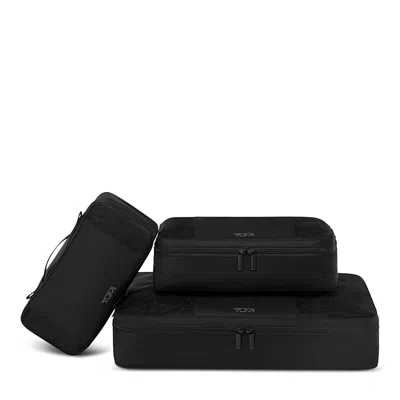 Tumi Carry On Packing Cubes, Set Of 3 In Black
