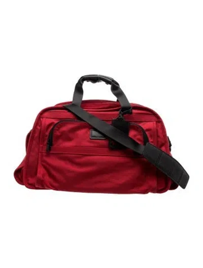 Pre-owned Tumi Carry-on Bag In Red