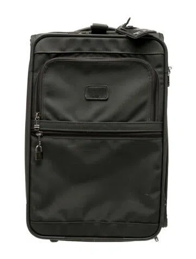 Pre-owned Tumi Carry-on In Green