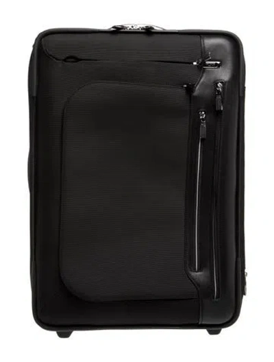 Pre-owned Tumi Carry-on Suitcase In Black