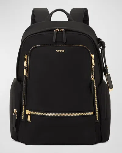 Tumi Celina Backpack In Black/gold