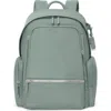 Tumi Celina Logo-plaque Zip-fastening Backpack In Green