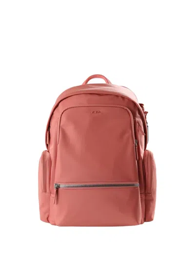 Tumi Celina Logo-plaque Multi-pocket Backpack In Pink