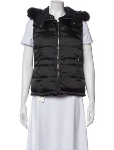 Pre-owned Tumi Coat In Black