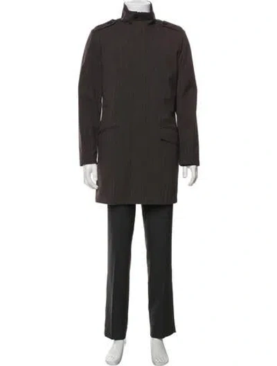 Pre-owned Tumi Coat In Gray