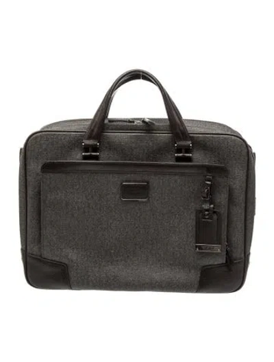 Pre-owned Tumi Coated Canvas Carry On Bag In Multi