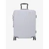 TUMI PEARL GREY TEXTURE CONTINENTAL CARRY ON 4-WHEELED CARRY-ON POLYCARBONATE HARD-SHELL SUITCASE 55CM