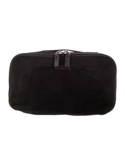 Pre-owned Tumi Cosmetic Bag In Black