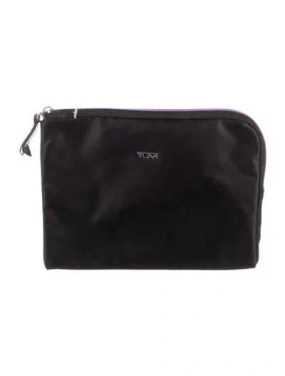 Pre-owned Tumi Cosmetic Bag In Black