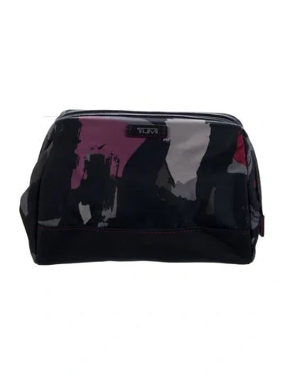 Pre-owned Tumi Cosmetic Bag In Blue