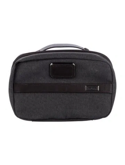 Pre-owned Tumi Cosmetic Bag In Gray