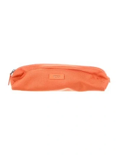 Pre-owned Tumi Cosmetic Bag In Orange