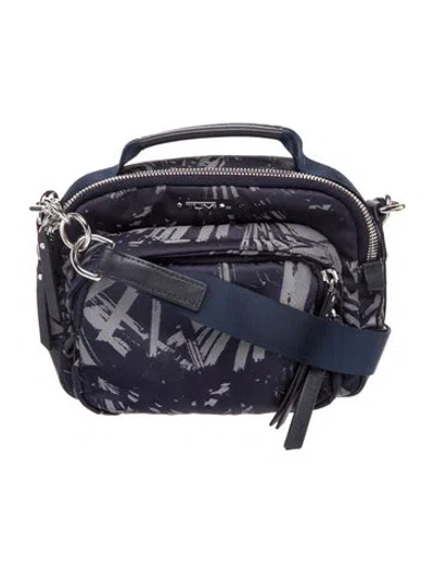 Pre-owned Tumi Crossbody Bag In Blue