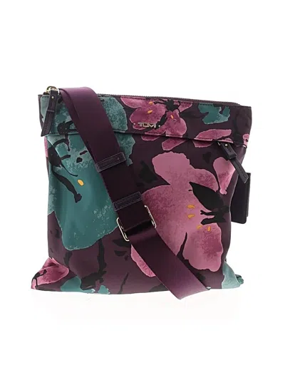 Pre-owned Tumi Crossbody Bag In Purple