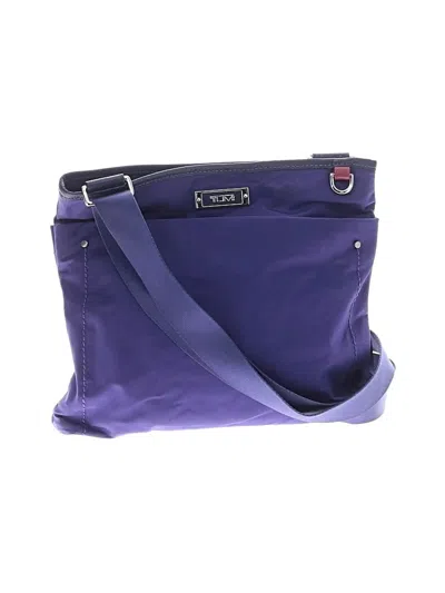 Pre-owned Tumi Crossbody Bag In Purple