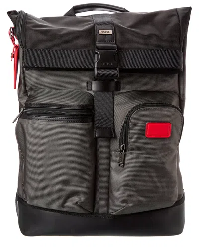 Tumi Cypress Roll Top Backpack In Grey