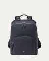 Tumi Davide Calf Leather Backpack In Blue
