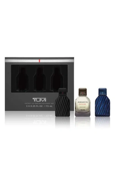 Tumi Deluxe Mini Coffret Set $75 Value In No Color