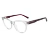 Tumi Demo Cat Eye Ladies Eyeglasses Vtu012 04g0 52