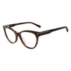 Tumi Demo Cat Eye Ladies Eyeglasses Vtu012 0722 52