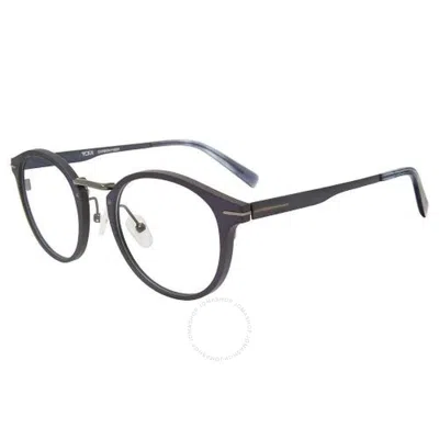 Tumi Demo Oval Men's Eyeglasses Vtu025 0751 50 In Black