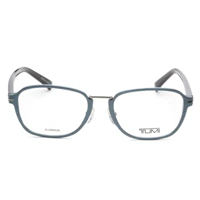 Tumi Demo Rectangular Men's Eyeglasses Vtu023 01aq 52 In Gray