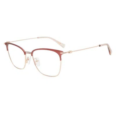 Tumi Demo Square Ladies Eyeglasses Vtu518 0w46 53 In Brown