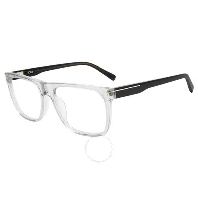 Tumi Demo Square Men's Eyeglasses Vtu014 04g0 55 In Gray