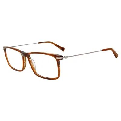 Tumi Demo Square Men's Sunglasses Vtu019 03bq 57 In Brown