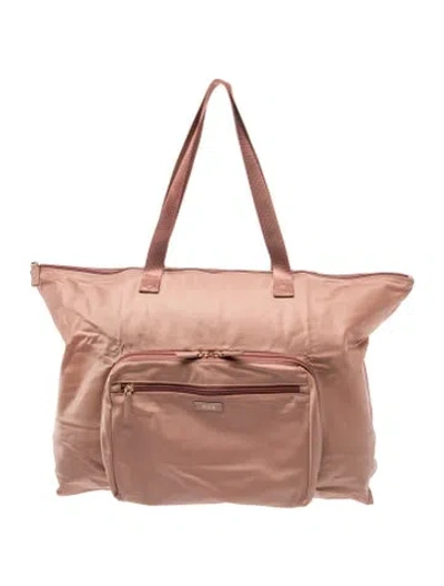Pre-owned Tumi Denton Packable Tote In Neutrals