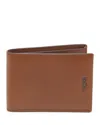 Tumi Men's Nassau Leather Double Bifold Wallet In Cognac