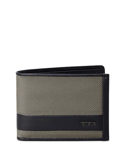Tumi Double Billfold Wallet In Red