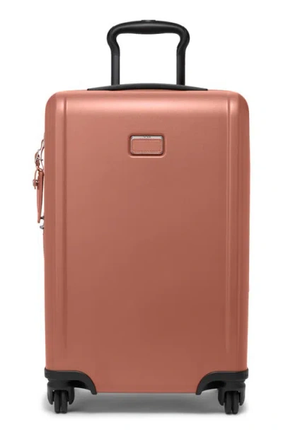 Tumi Expandable Carry On Suitcase In Cinnebar Texture