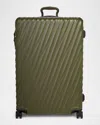 Tumi 19 Degree Extended Trip Expandable 4-wheel Packing Case In Olive Texture