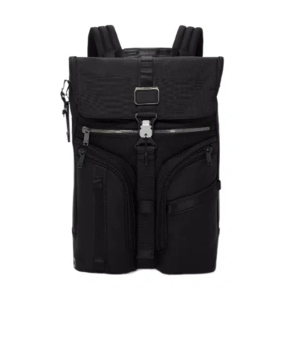 Tumi Flap-top Backpack In Black