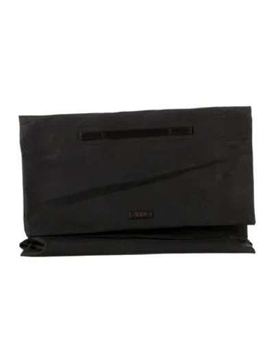 Pre-owned Tumi Flat Folding Pack In Black