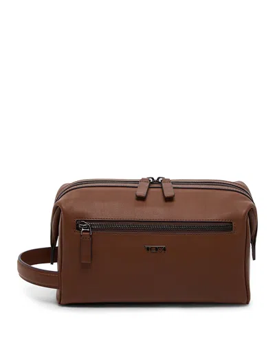 Tumi Framed Travel Kit In Brown