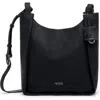 Tumi Francis Leather Crossbody Bag In Black