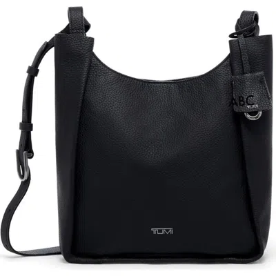 Tumi Francis Leather Crossbody Bag In Black