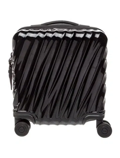 Pre-owned Tumi Gloss Compact Suitcase In Black
