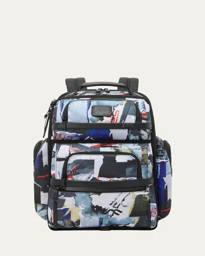 Tumi Graphic-print  Brief Pack In Multi