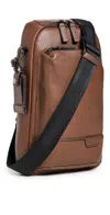 Tumi Harrison Gregory Sling Bag In Cognac