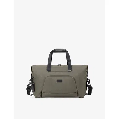 Tumi Grey Alloy Alpha 4 Double Expansion Duffel